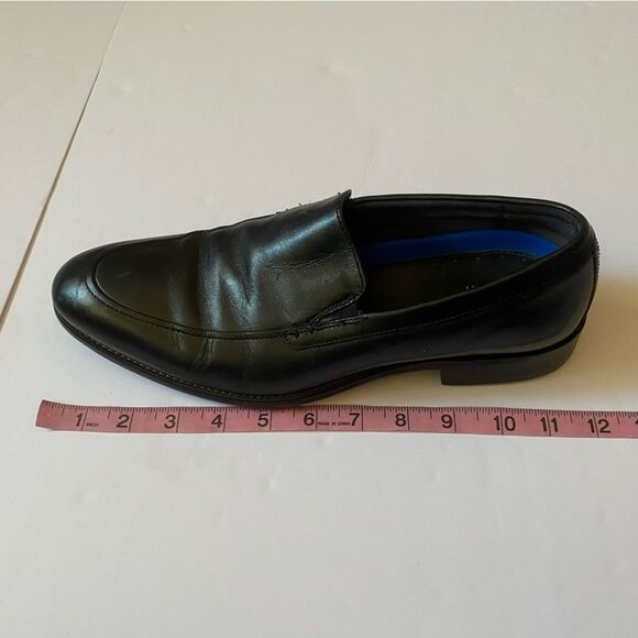 Johnston & Murphy Men’s Black Leather Loafers | Size 9M main image 6